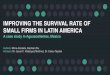 IMPROVING THE SURVIVAL RATE OF SMALL FIRMS IN LATIN … › sites › ctl.mit.edu › files › theses... · 2018-06-15 · IMPROVING THE SURVIVAL RATE OF SMALL FIRMS IN LATIN AMERICA