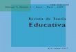 Revista de Teoría Educativa...Revista de Teoría Educativa Definición del Research Journal Objetivos Científicos Apoyar a la Comunidad Científica Internacional en su producción