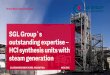SGL Group`s HCl synthesis units with steam generation · 2016-11-21 · Customer`s benefit (USPs) Product variety : HCl acid synthesis / HCl gas synthesis . Dry feed gases / wet feed