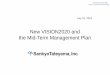 New VISION2020 and the Mid-Term Management Plan · 2019-06-26 · Enriches Lives through Environmental Technology New VISION2020. and the Mid-Term Management Plan . July 10, 2015