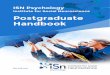 Institute for Social Neuroscience Postgraduate Handbookisn.edu.au/wp-content/...handbook-final-2017-16feb.pdf · ISN Psychology Postgraduate Handbook 2 The Institute for Social Neuroscience