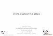 Introduction to Unix - Massachusetts Institute of Technologybarc.wi.mit.edu/education/hot_topics/IntroductionToUnix_2017/HotT… · 19/10/2017  · Introduction to Unix BaRC Hot Topics