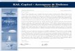 KAL Capital - Aerospace & Defense › wp-content › ... · The Aerospace & Defense sector managed to outperform a very strong equity market in 2017, driven primarily by a nearly