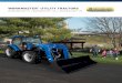 WORKMASTER UTILITY TRACTORS WORKMASTER 95 I … · WORKMASTER utility tractors are ideal loader tractors. Installed at the New Holland factory, the non self-leveling 632TL front loader
