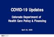 COVID-19 Updates Presentation for All HCBS Providers and ... · COVID-19 Updates Presentation for All HCBS Providers and Case Management Agencies-April 24, 2020 Author: Latts, Lisa