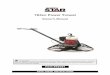 163cc Power Trowel - Northern Tool163cc Power Trowel Owner’s Manual WARNING: Read and understand all instructions, warnings, and cautions before using this product. Failure to follow
