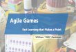 Agile Games - Meetup › 5030522 › Agile Games.pdf · Planning Poker •A quick, iterative way to do estimation. •Full team participation. •Allows teams to come to a consensus