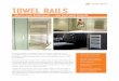 Towel Rails - Central Heating New Zealand Ltd...Electric elements can be fitted to the towel rails so they can be used without a central heating system or if the system is turned off
