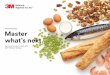 3M Food Safety Master what’s next. · 3M Food Safety 3M™ Allergen Testing 5 Allergen Protein Catalog Number Assay Time Limit of Detection Limit of Quantification Almond E96ALM