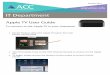 ACC Apple TV User Guide - Amazon Web Services... · Apple TV User Guide To connect to the Apple TV in your classroom •On the Podium select the Apple TV button from the Extron control