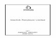 Interlink Petroleum Limited - Bombay Stock Exchange€¦ · Interlink Petroleum Limited 2 annual report 2009-10 NOTICE NOTICE is hereby given that the 19th Annual General Meeting