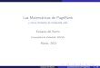 Las Matem aticas de PageRank · 2013-03-14 · An alisis de enlaces Google PageRank: Lawrence Page & Sergey Brin, 1998 Idea Crear ranking r(P) independiente de consulta C alculos