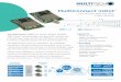 MultiConnect rCell 100 Series Data Sheet: Intelligent HSPA ... · MultiConnect® mDot™ Long Range 868/915 MHz LoRa® Module . BENEFITS · Range of miles · Deep in-building penetration