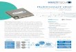 MultiConnect rCell 100 Series Data Sheet: Intelligent HSPA … · · Deep in-building penetration · Developer friendly · Runs for years on batteries FEATURES · FCC/CE end-certified