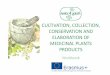 CULTIVATION, COLLECTION, CONSERVATION AND …herbs4youth.eu/files/workbook_processingtransf.pdf · 2017-12-04 · Cultivation, collection, conservation and elaboration of medicinal