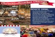 SINCE 1996, - Christkindlmarket, Chicago€¦ · Market’s festive holiday atmosphere, entertainment, fine gifts, food and drink. The Christkindlmarket is at the heart of the City