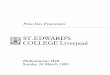ST. EDWARD'S COLLEGE Liverpoolmagazines.ci-edwardians.co.uk/Pr85.pdfGeneral Certificate of Education A-level examination results and post A-level work 6A Sc4 & 5 T J Alderman A M T
