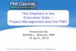 The Elephant in the Executive Suite Project Management and ... · Why the Elephant is in the Executive Suite! “C-suite executives are often missing in action. Survey respondents