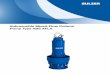 Submersible Mixed-Flow Column Pump Type ABS AFLX · The submersible mixed-flow column pump type ABS AFLX is designed for use where large volumes of process water or wastewater containing