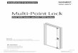 SARGENT A8220D (FM7300) 04-2020.pdf · Multi-Point Lock FM7300 Series and BL7300 Series. 2 Multi-Point Lock Installation Instructions FM7300 Series and BL7300 Series A8220D 04/20