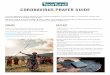 CORONAVIRUS PRAYER GUIDE - Tearfund/media/files/main_site/about_you/pray/... · CORONAVIRUS PRAYER GUIDE It can be difficult to know where to start when praying for a crisis as large