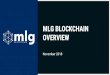 OVERVIEW MLG BLOCKCHAIN...Overview Lines of Business Select Partners Select Clients Innovation Solutions & Tech Token Execution & Consulting ` MLG Blockchain is a global venture creation