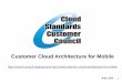 Customer Cloud Architecture for Mobile › ...Webinar-Customer-Cloud-Architecture-for-… · Cloud Solution Architectures - the Mobile Cloud Architecture that was recently published