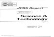 Science & Technology - DTIC · Science & Technology Japan 19980612 030 DTIC QU4tM TORCTED 6 . JPRS-JST-88-027 9 DECEMBER 1988 SCIENCE & TECHNOLOGY ... applications, there are new