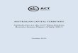 Submission to the GST Distribution Review Issues Paper of ... · AUSTRALIAN CAPITAL TERRITORY . Submission to the GST Distribution Review Issues Paper of July 2011. October 2011