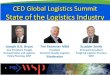 CED Global Logistics Summit State of the Logistics Industry€¦ · CED Global Logistics Summit State of the Logistics Industry 1 Tim Feemster MBA President Foremost Quality Logistics