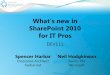 Multi Tenancy in SharePoint 2010 - harbar.net ITPro What's New.pdf · IT106, Tuesday 8.45am . Sandbox Architecture SPUCWorkerProcess.exe Full Object Model SPUCHostService.exe Subset