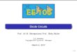 lect diode ckt ann - RFICrfic.eecs.berkeley.edu/105/pdf/module2-4_diode_ann.pdf · 2017-03-06 · Diode Leakage and Reverse Breakdown-0.10 -0.05 0.05 0.10 2.5×10-11 2.×10-11 1.5×10-11