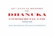 22ND ANNUAL REPORTDHANUKA COMMERCIAL LTD ANNUAL REPORT 2015-16 Page 3 Notice is hereby given that the 22nd Annual General Meeting of the Members of ‘Dhanuka Commercial Limited’