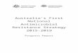 Australia’s First National Antimicrobial Resistance … · Web viewAustralia’s First National Antimicrobial Resistance Strategy 2015-2019 Progress Report November 2017 Contents