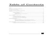  · i Table of Contents Preface