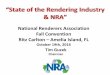 National Renderers Association Fall Convention Ritz ...€¦ · Sustainability –A Market Trend •72% of Consumers want to learn more about corporate sustainability initiatives
