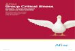 Aflac Group Critical Illness - USI...G For more than 60 years, Aflac has been dedicated to helping provide individuals and families peace of mind and financial security when they’ve