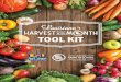 Louisiana Harvest of the Month Tool Kit - LSU AgCenter/media/system/e/6/3/8/e... · 2019-04-11 · Louisiana Harvest of the Month Tool Kit 7 School Year Calendar Although we recommend