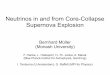 Neutrinos in and from Core-Collapse Supernova Explosion › files › talks › ect_bmueller_2014.pdf · 2014-05-29 · Neutrinos in and from Core-Collapse Supernova Explosion Bernhard