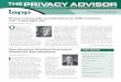 Privacy and security considerations for EHR incentives and ... › media › pdf › publications › May10_Advisor.pdf · the incentive payment provisions in the Health Information