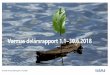Varmas delårsrapport 1.1‒30.6 - TyEL- ja YEL-vakuutukset · 2018-08-17 · 17.8.2018 | Varmas delårsrapport 1.1–30.6.2018 Varmas placeringsintäkter jämfört med marknaderna