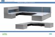 Modular Office Furniture · 7110-01-541-6611 Gray 7110-01-608-8279 Walnut 7110-01-541-6616 Black 7110-01-541-6612 Light Gray 96" x 120" corner workstation (80 sq ft) includes worksurface