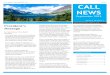 CALL NEWS | SEPTEMBER 2015 PAGE 1 CALL NEWS · CALL NEWS | SEPTEMBER 2015 PAGE 1 CALL NEWS September 2015 Volume 20 Issue 1 Gl CALVIN ACADEMY FOR LIFE LONG LEARNING Glacier National