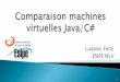 Ludovic Feltz ESIPE MLVdr/XPOSE2013/Comparaison_JVM_CLR/Presentation_JV… · Linq 8 1995 •Java 1.0 2002 •Java 1.4 •C# 1.0 2004 •Java 5 •C# 2 2006 •Java 6 2008 •C# 3