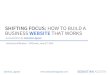SHIFTING FOCUS: HOW TO BUILD A BUSINESS WEBSITE THAT … · • Joomla! • Drupal • Magneto • Shopify • Squarespace • Wix . @sebas_agosta DESIGN & PROGRAMMING THE FUN WORDPRESS