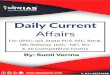  · 12.12.2019  · Daily Current Affairs for UPSC, IAS, State PCS, SSC, Bank, SBI, Railway, & All Competitive Exams - 12 December 2019 . Address: 635, Ground Floor, Main Road, Dr