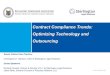Contract Compliance Trends: Optimizing Technology and Outsourcing · 2019-12-01 · Contract Compliance Trends: Optimizing Technology and Outsourcing Senior Fellow from Practice: