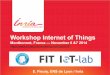 Workshop Internet of Things - IoT-LAB€¦ · source: Kim Escherich , Executive Innovation Architect sur Pan-European Chief Technology Officer Team, IBM SWG Eric Fleury ENS de lyon