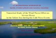 Numerical Study of the Wind Waves Effect on Air-sea Fluxes in the … · 2017-09-25 · WAVES, STORM SURGES AND COASTAL HAZARDS. Numerical Study of the Wind Waves Effect on . Air-sea