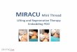 PDO Embedding Therapy - Mesoestetic · PDO Embedding Therapy . Treatment is relatively simple and fast (15-30 minutes) ... The result is a significant improvement in the complexion